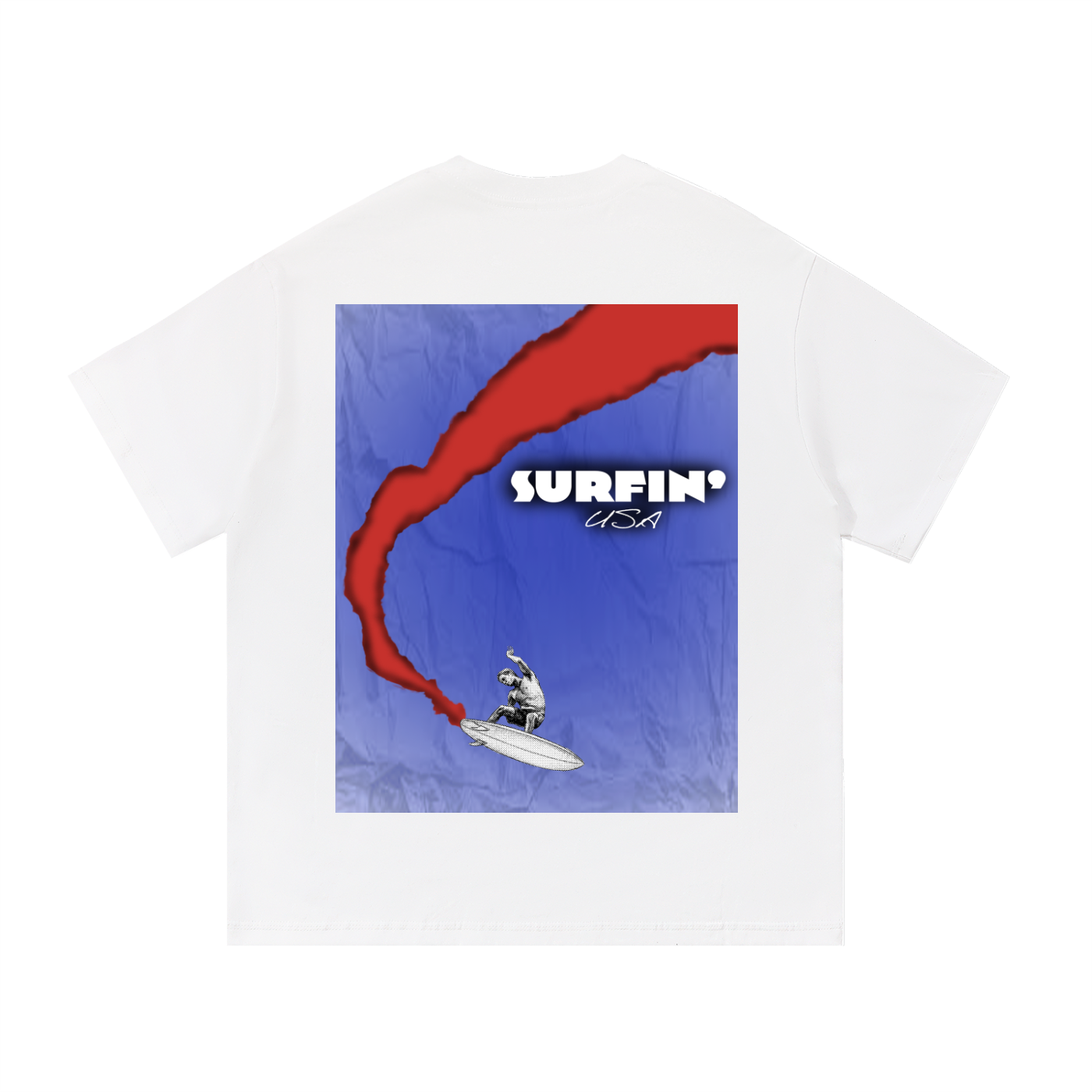SURFIN' USA Tee (100% cotton)