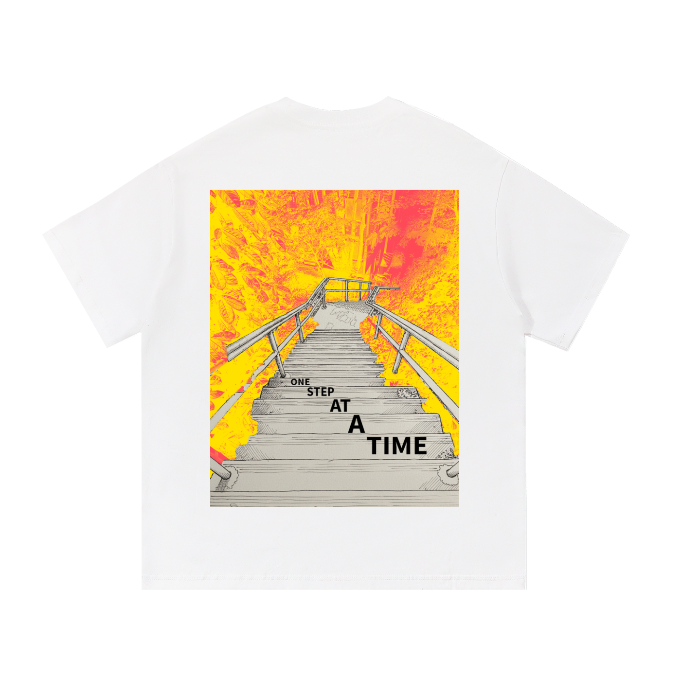 ONE STEP AT A TIME Tee (100% cotton)