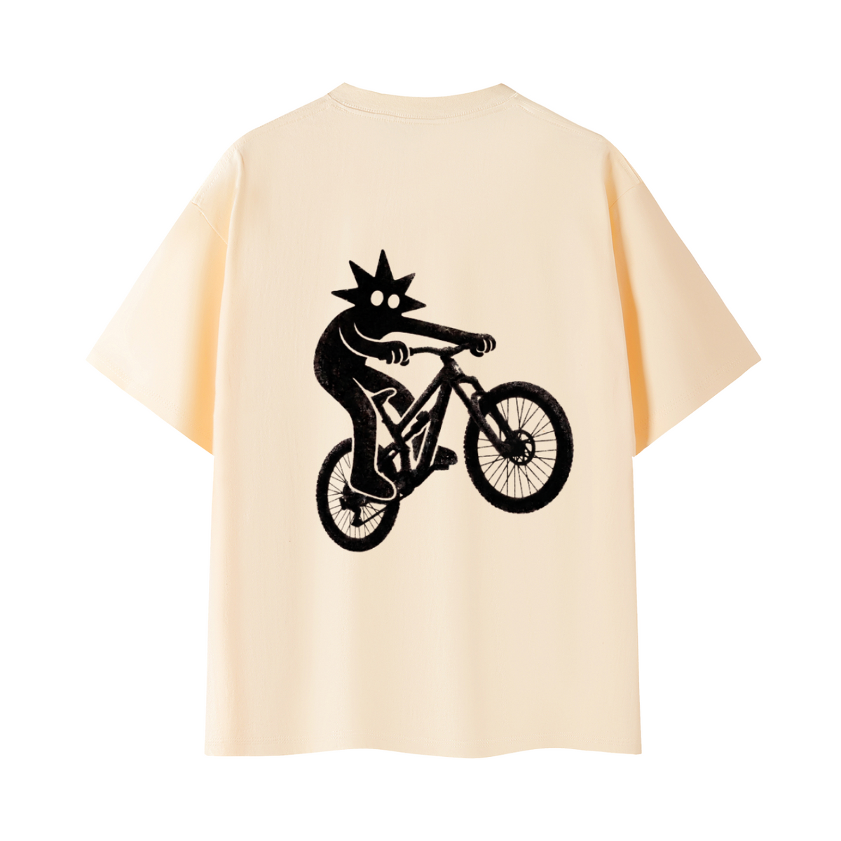 Mountain Bike Mascot Tee (100% Cotton)