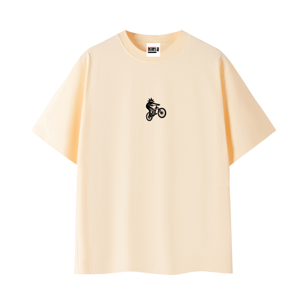 Mountain Bike Mascot Tee (100% Cotton)