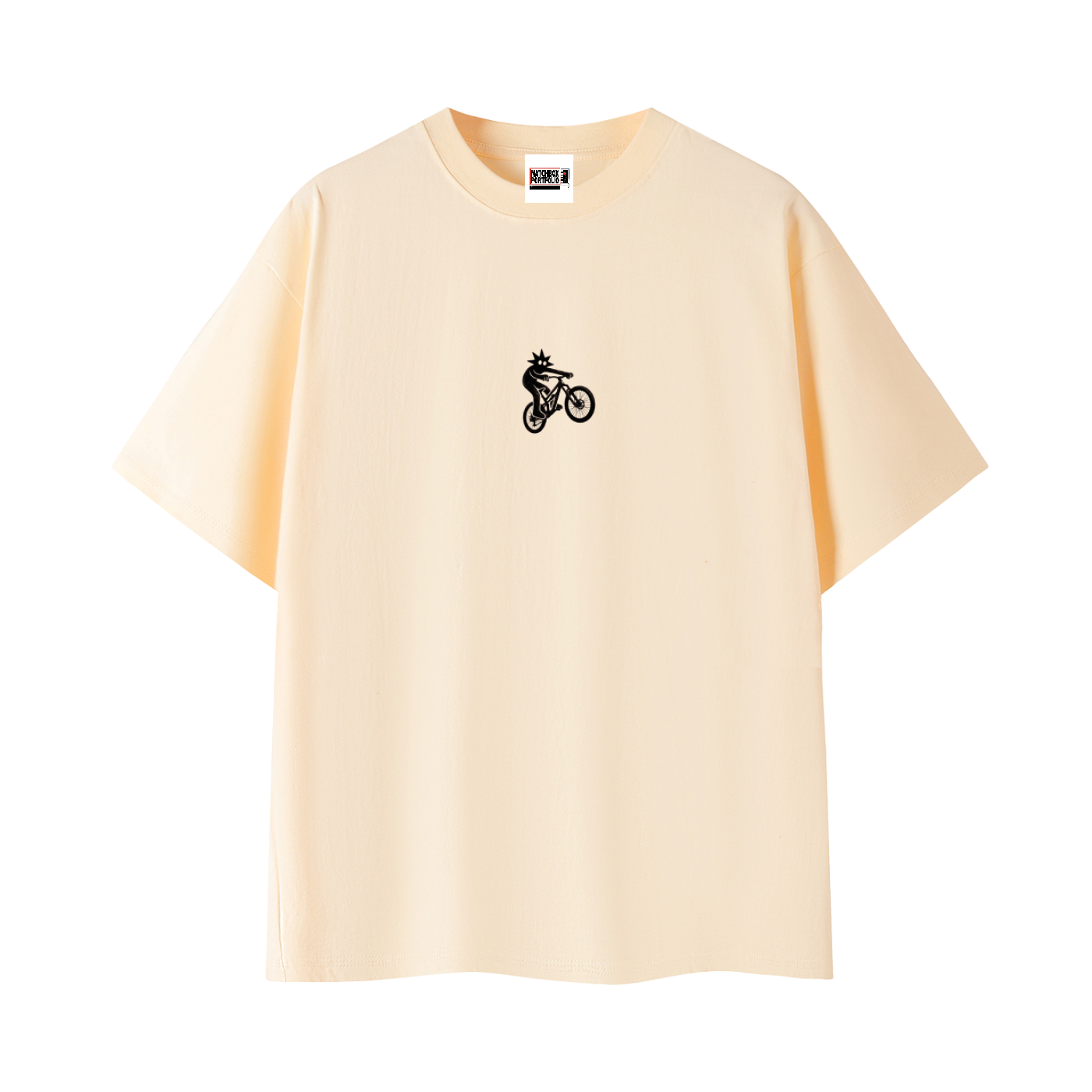 Mountain Bike Mascot Tee (100% Cotton)