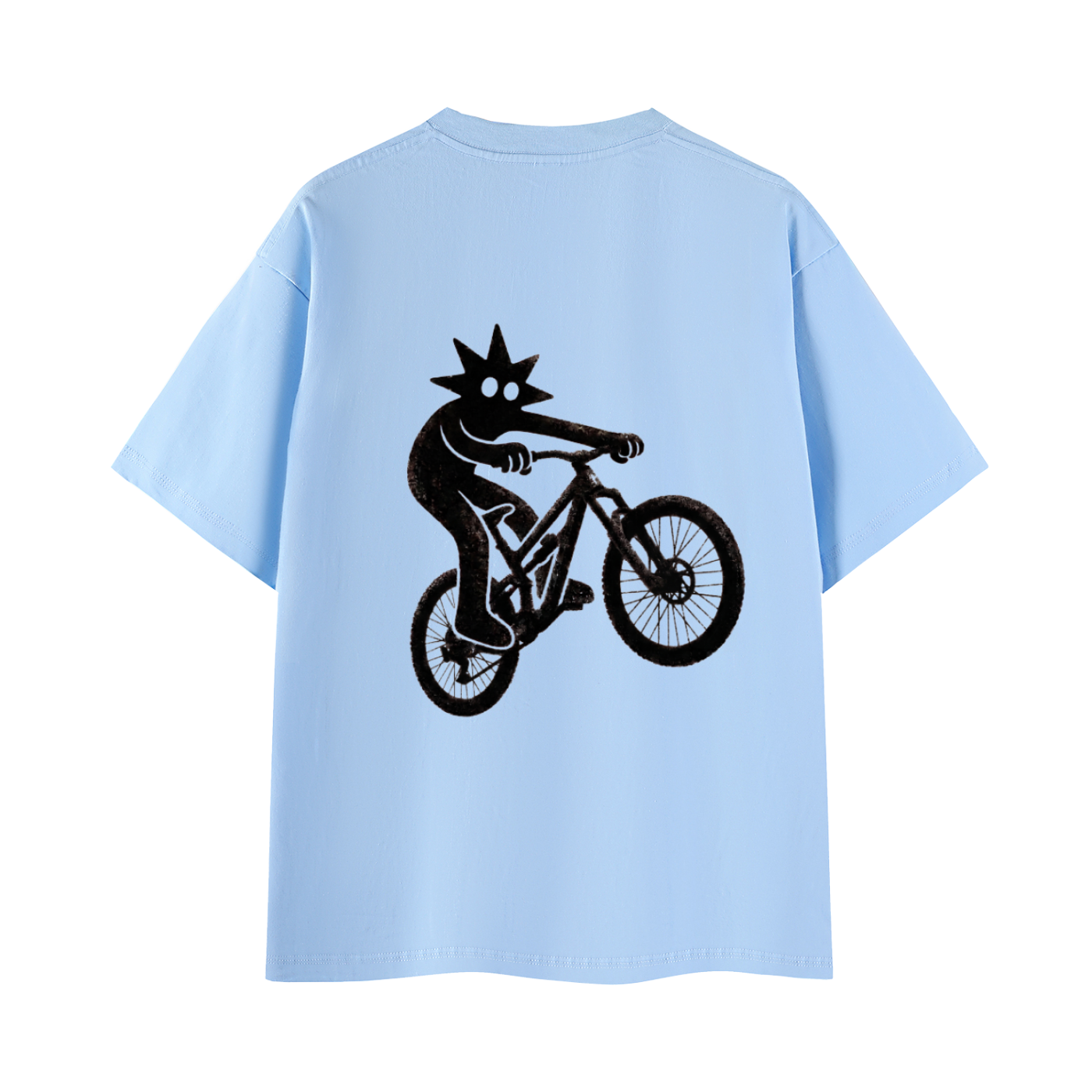 Mountain Bike Mascot Tee (100% Cotton)