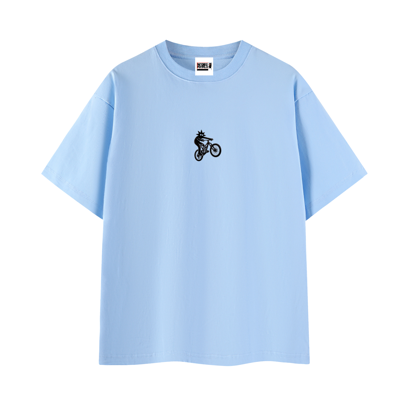 Mountain Bike Mascot Tee (100% Cotton)