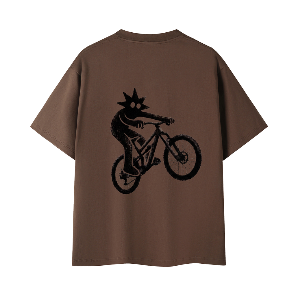 Mountain Bike Mascot Tee (100% Cotton)