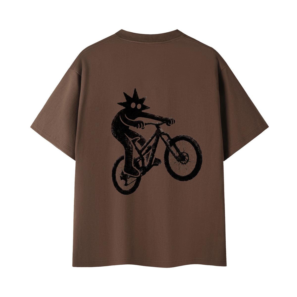 Mountain Bike Mascot Tee (100% Cotton)