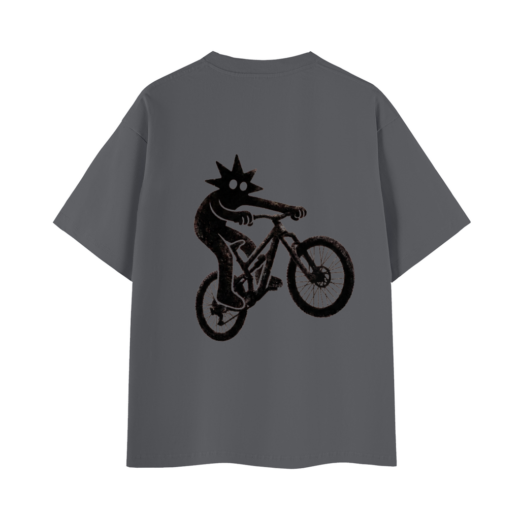 Mountain Bike Mascot Tee (100% Cotton)