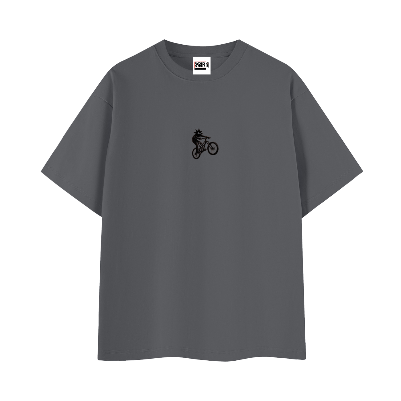 Mountain Bike Mascot Tee (100% Cotton)