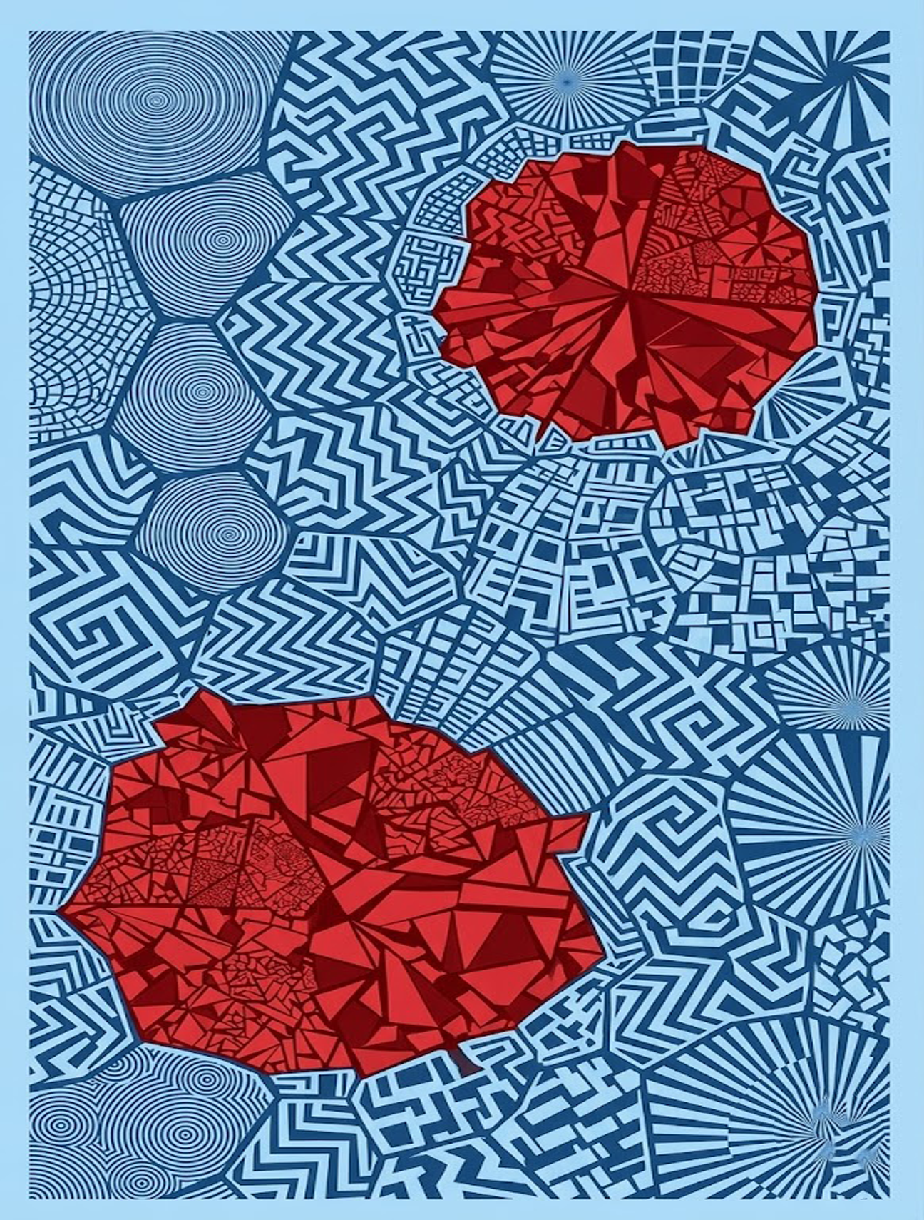GEOMETRIC SKETCH poster