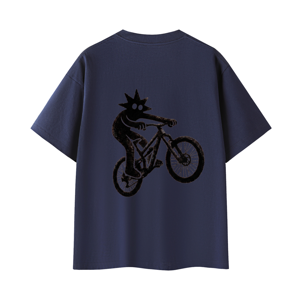 Mountain Bike Mascot Tee (100% Cotton)