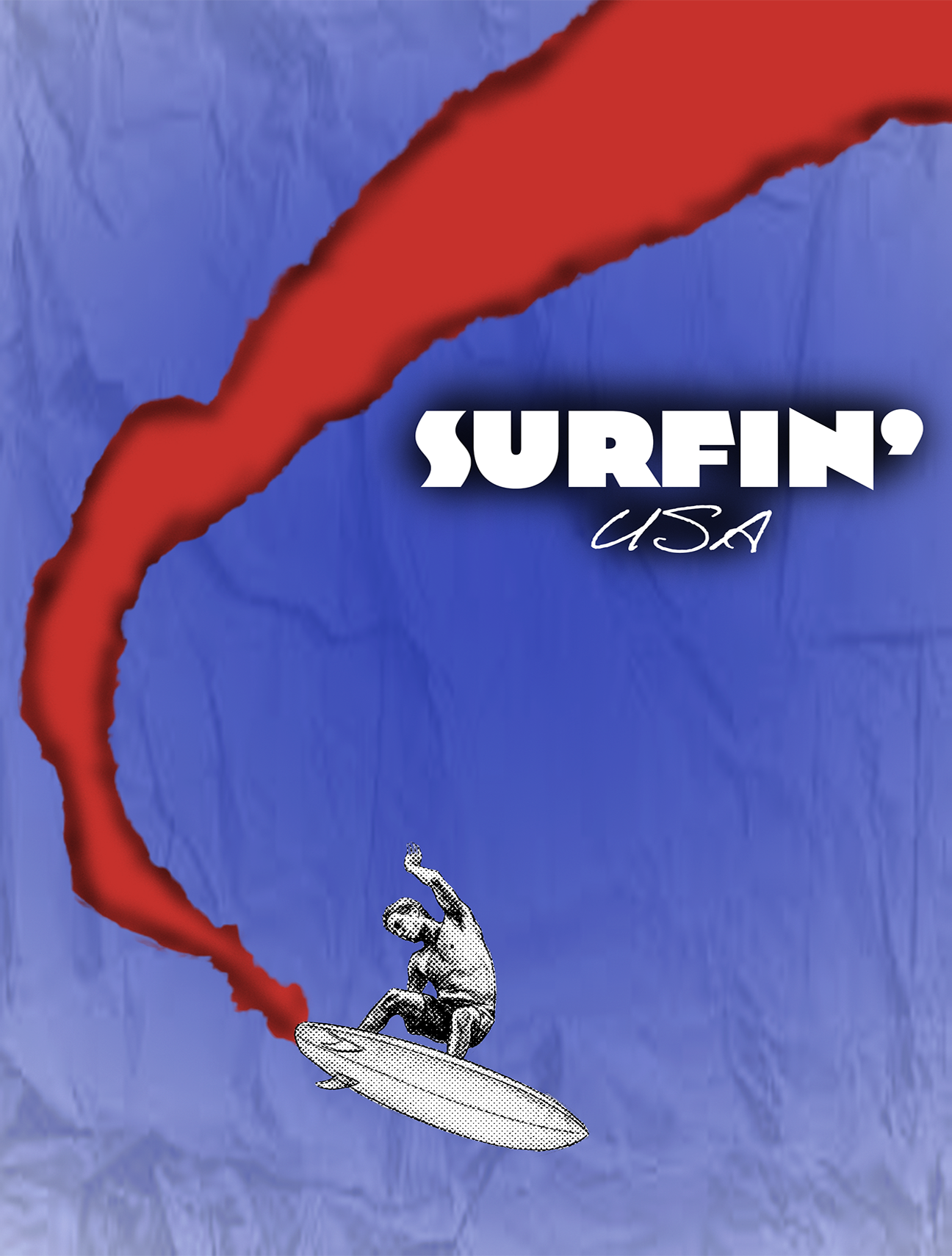 SURFIN' USA poster
