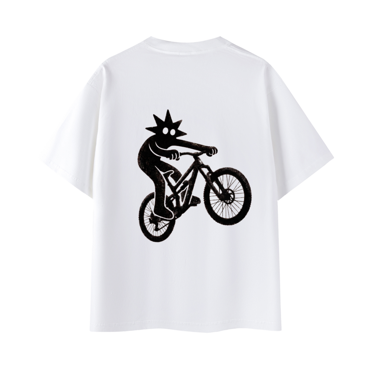 Mountain Bike Mascot Tee (100% Cotton)