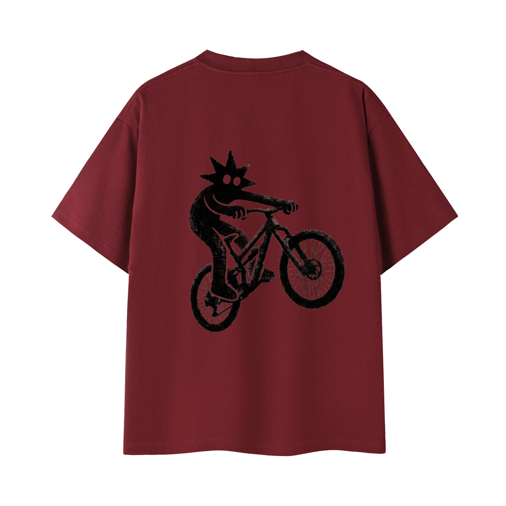 Mountain Bike Mascot Tee (100% Cotton)