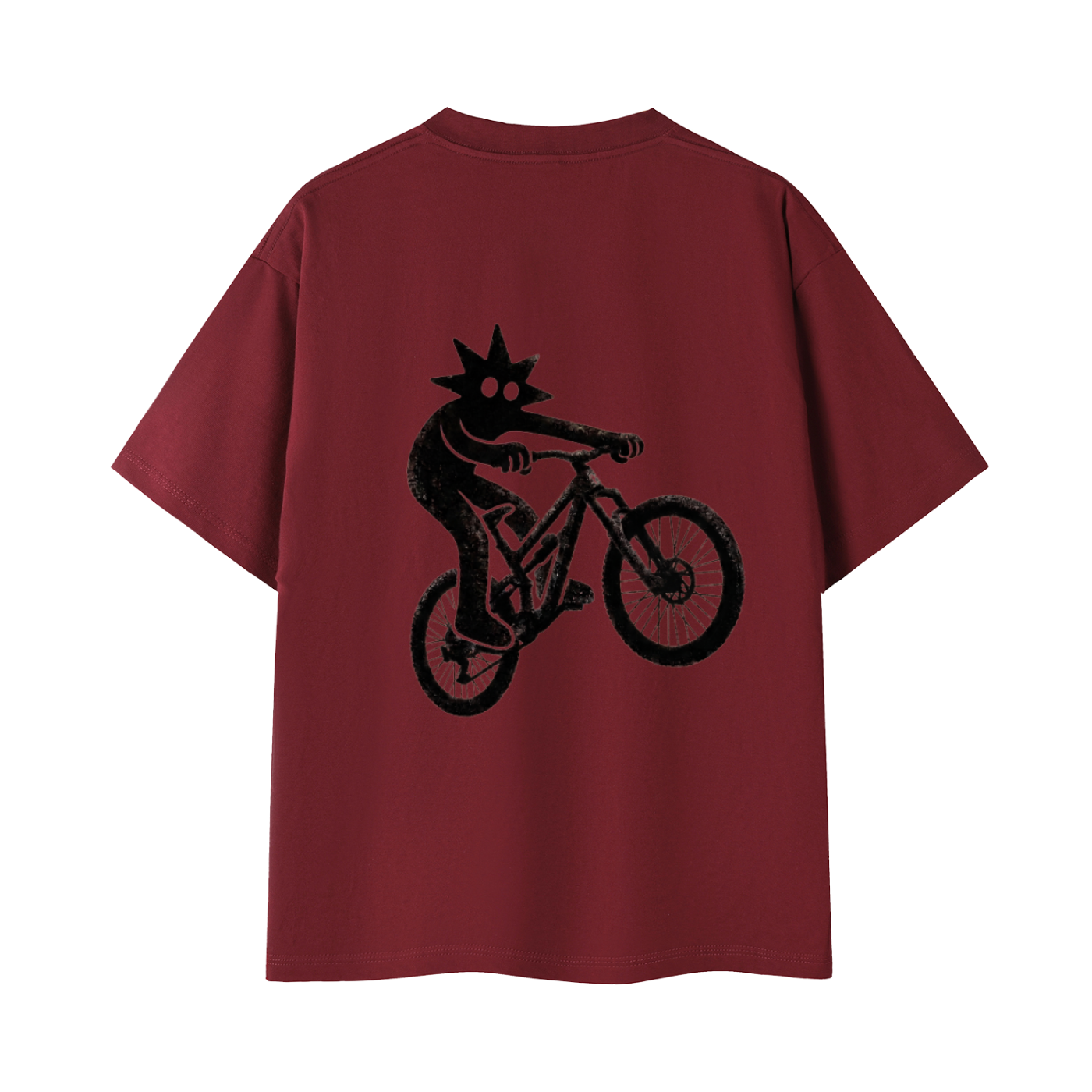 Mountain Bike Mascot Tee (100% Cotton)