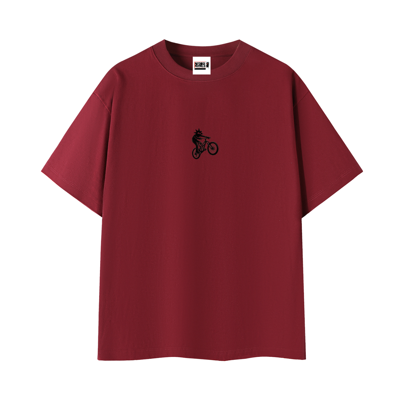Mountain Bike Mascot Tee (100% Cotton)