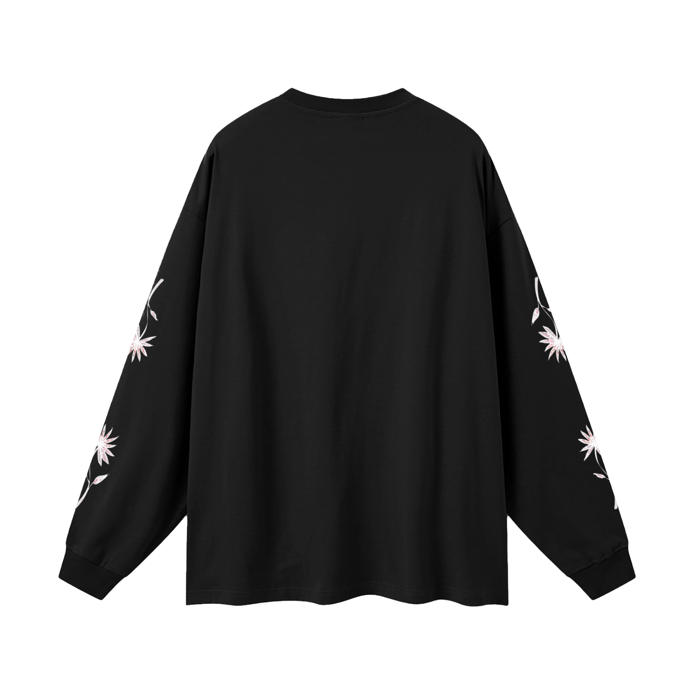 Trippy Flower Long Sleeve T-shirt (100% cotton)