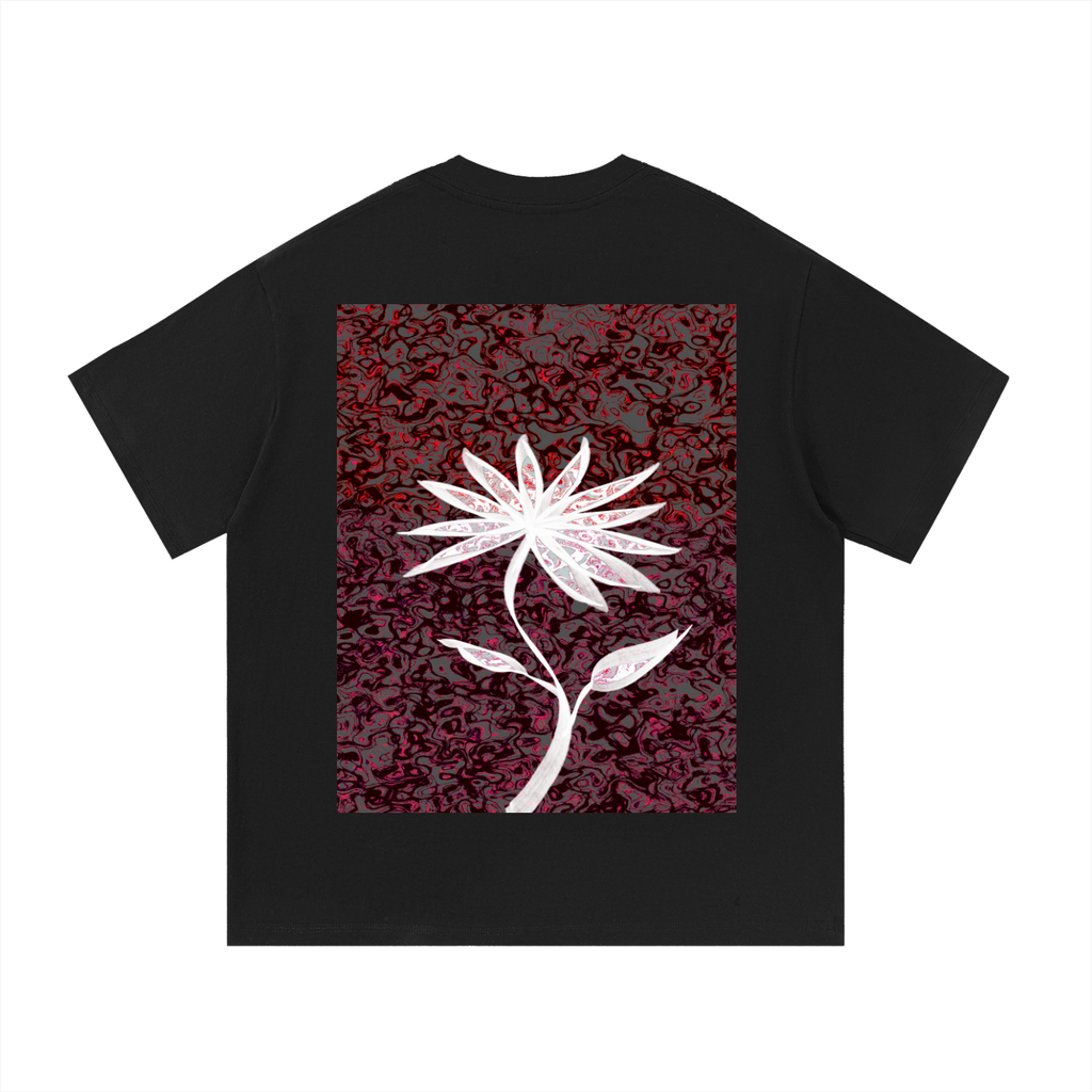 TRIPPY FLOWER Tee (100% cotton)
