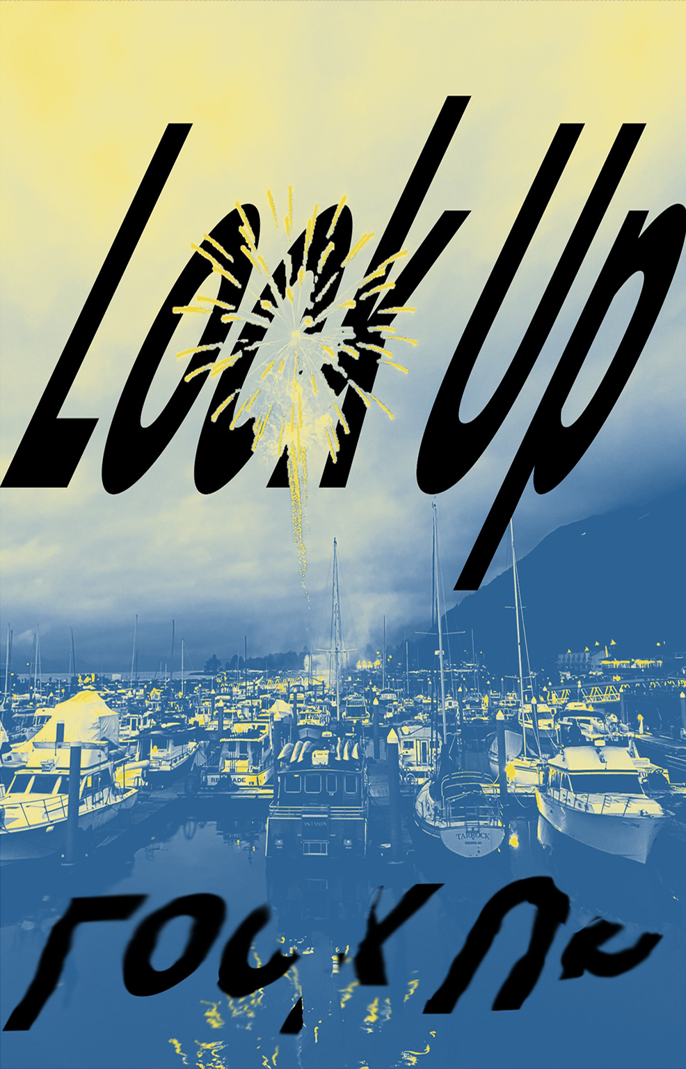 LOOK UP custom poster