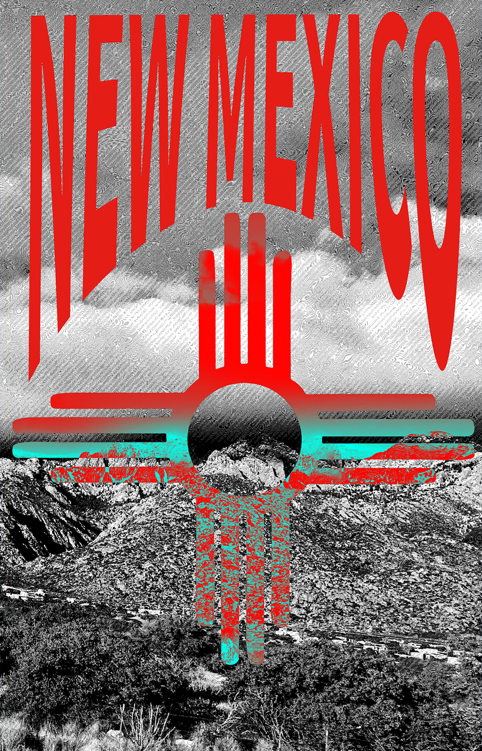 NEW MEXICO custom poster