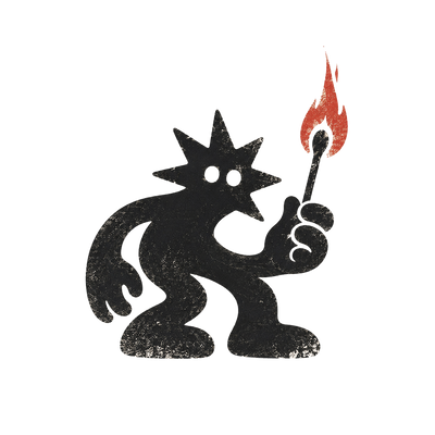 Running mascot